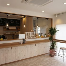 HOBA HOUSE 様テナント工事　ドーナツ　カフェ